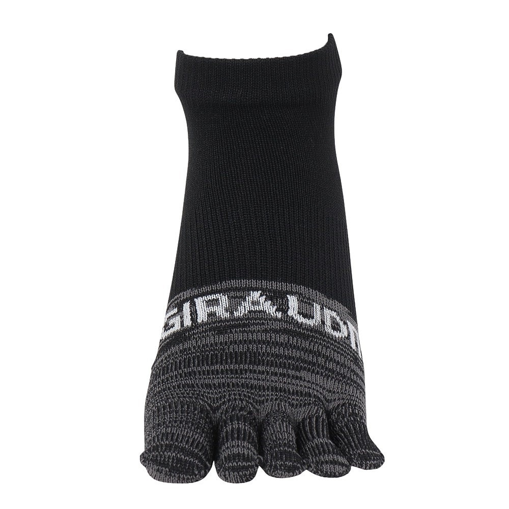ジローム（GIRAUDM）（レディース、キッズ）MiCROBATOR 5指ソックス 3足組 GRYNVYBLK SK4F0014-WA895-GRGSA 