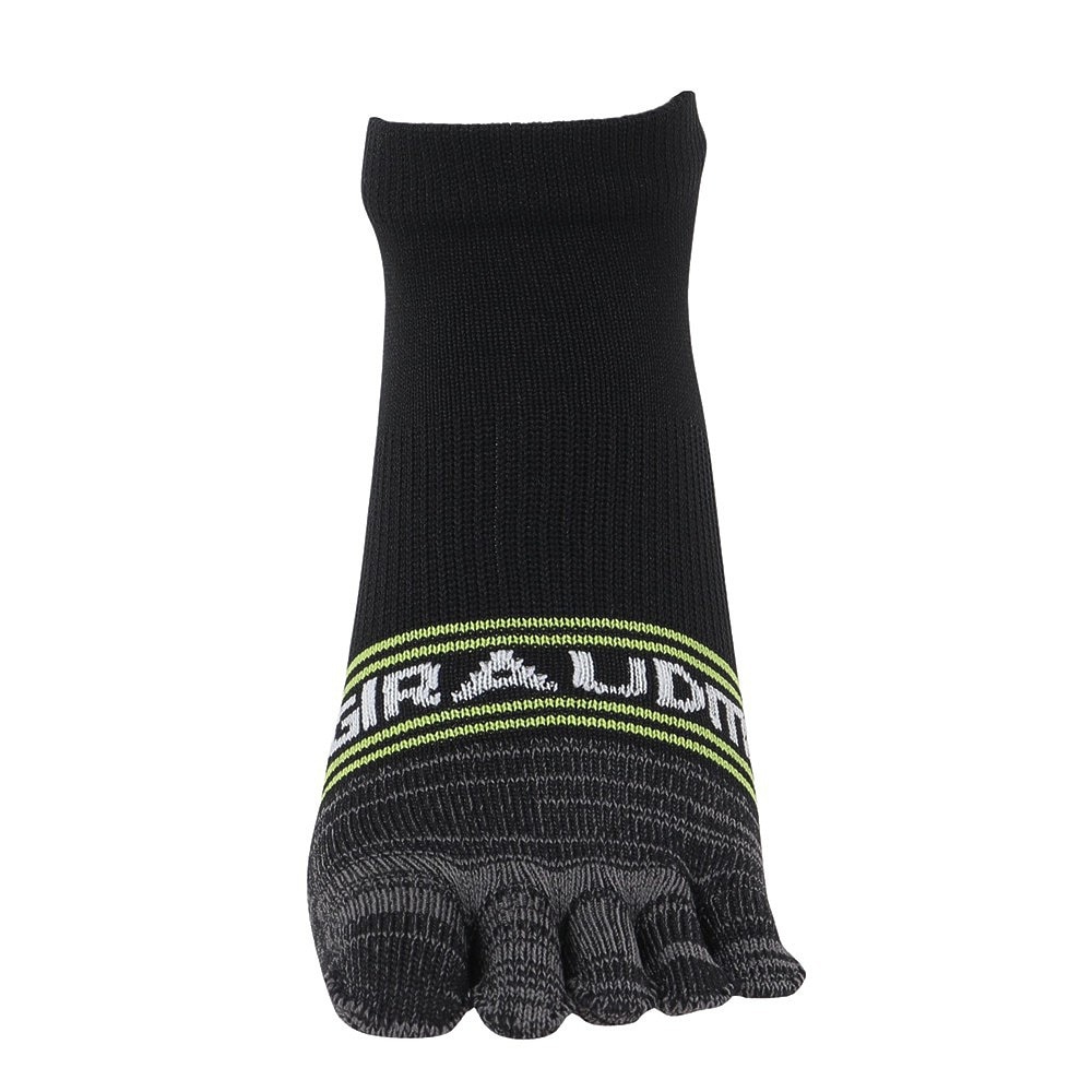 ジローム（GIRAUDM）（レディース、キッズ）MiCROBATOR 5指ソックス 3足組 GRNWHTBLK SK4F0015-WA895-GRGSA 