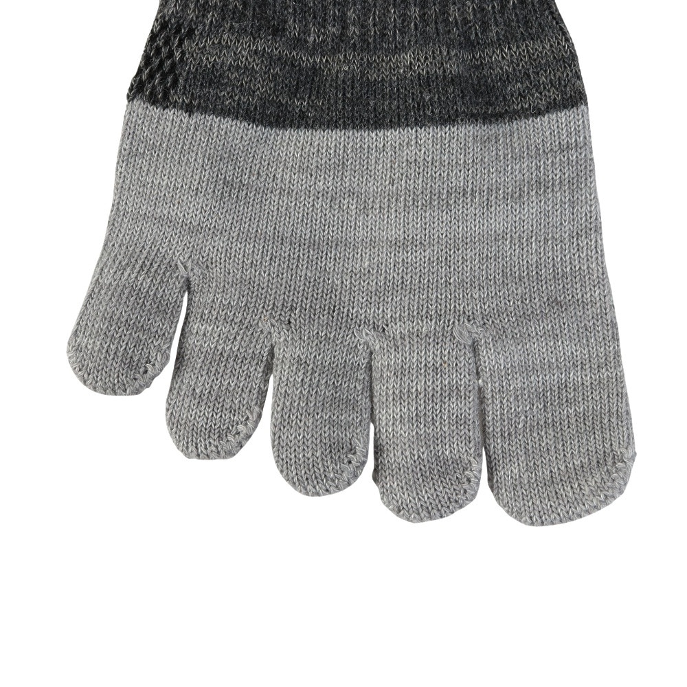 クー（Coo.）（レディース）靴下 冷感 5指ソックス 3足組 GRYNVYBLK 22-25センチ 895CO5GSA0009 GRY  吸汗速乾 接触冷感 5本指ソックス おしゃれ カジュアル