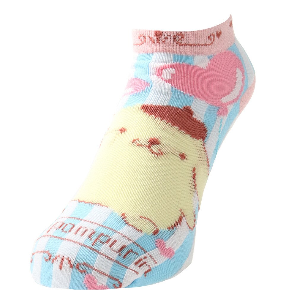  アンクルソックス ポムポムプリン バルーン JGS0243
