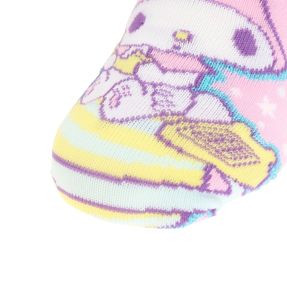 マイメロディ（My Melody）（レディース）ソックス マイメロディ グリッター JGS0458