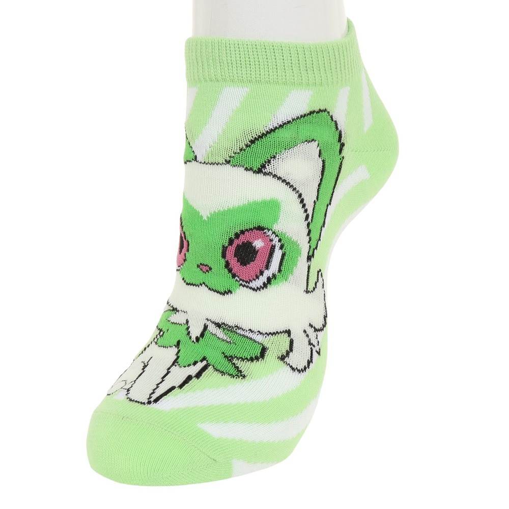スモールプラネット（Small Planet Co）（レディース）キャラックス ポケットモンスター ニャオハ ストライプ PM1250J