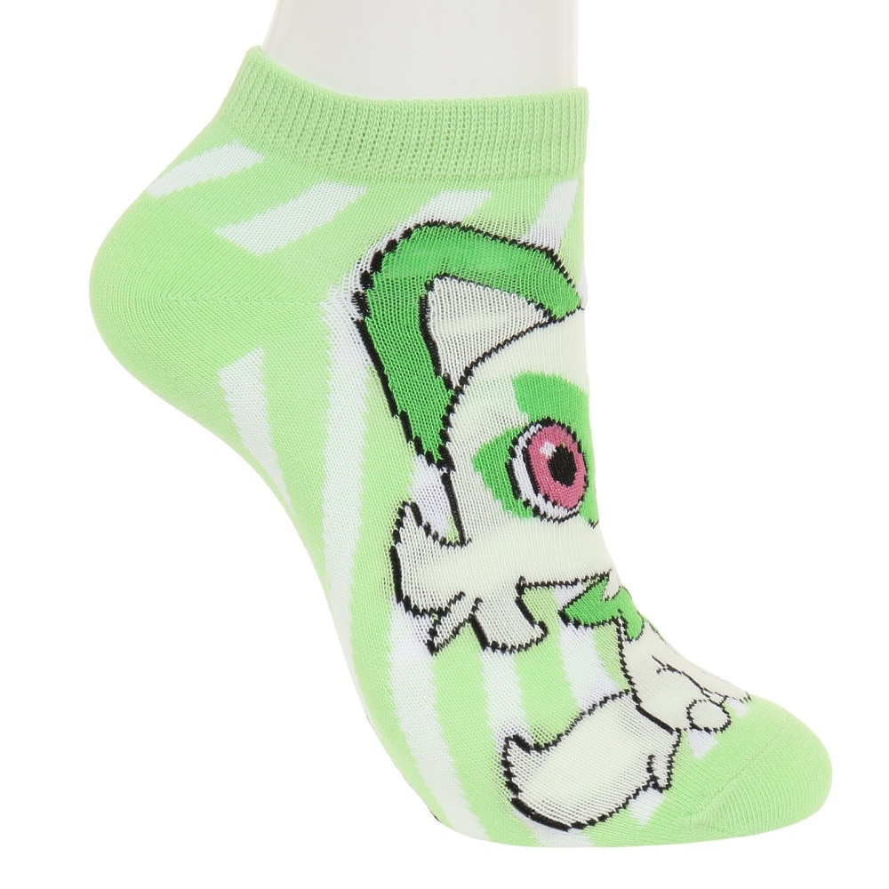 スモールプラネット（Small Planet Co）（レディース）キャラックス ポケットモンスター ニャオハ ストライプ PM1250J