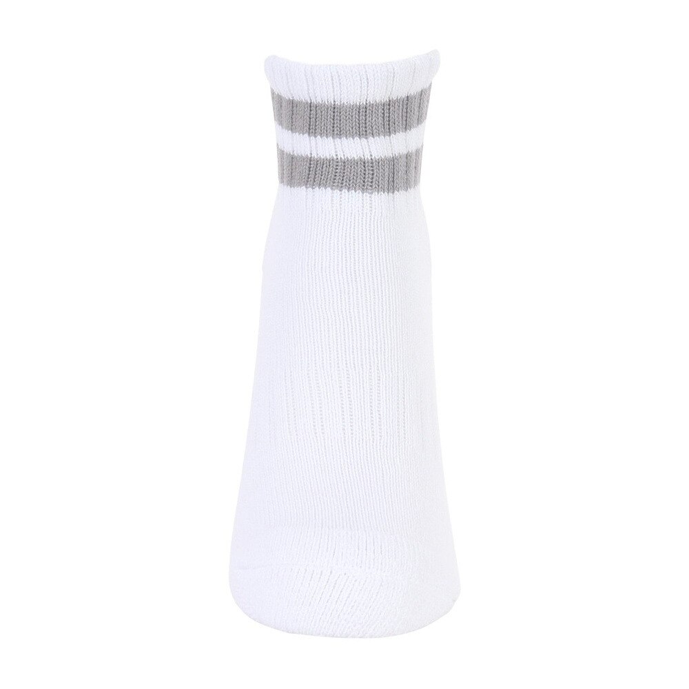 クー（Coo.）（レディース）アンクル ラインソックス 895Q3OK0105 GRY