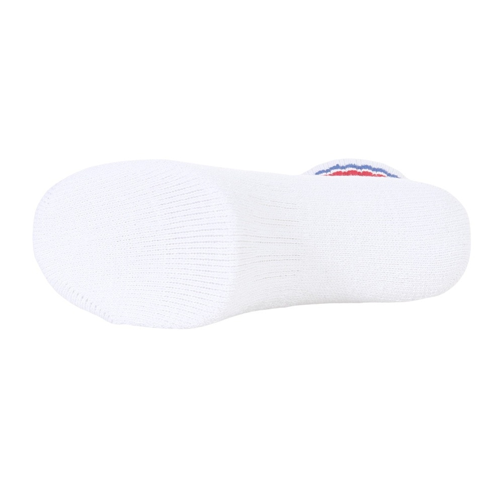 クー（Coo.）（レディース）アンクル ラインソックス 895Q3OK0106 WHT