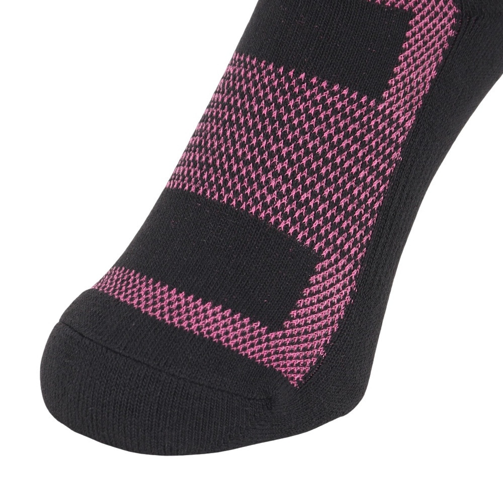 クー（Coo.）（レディース）アンクルソックス 895Q3OK0119 BLK