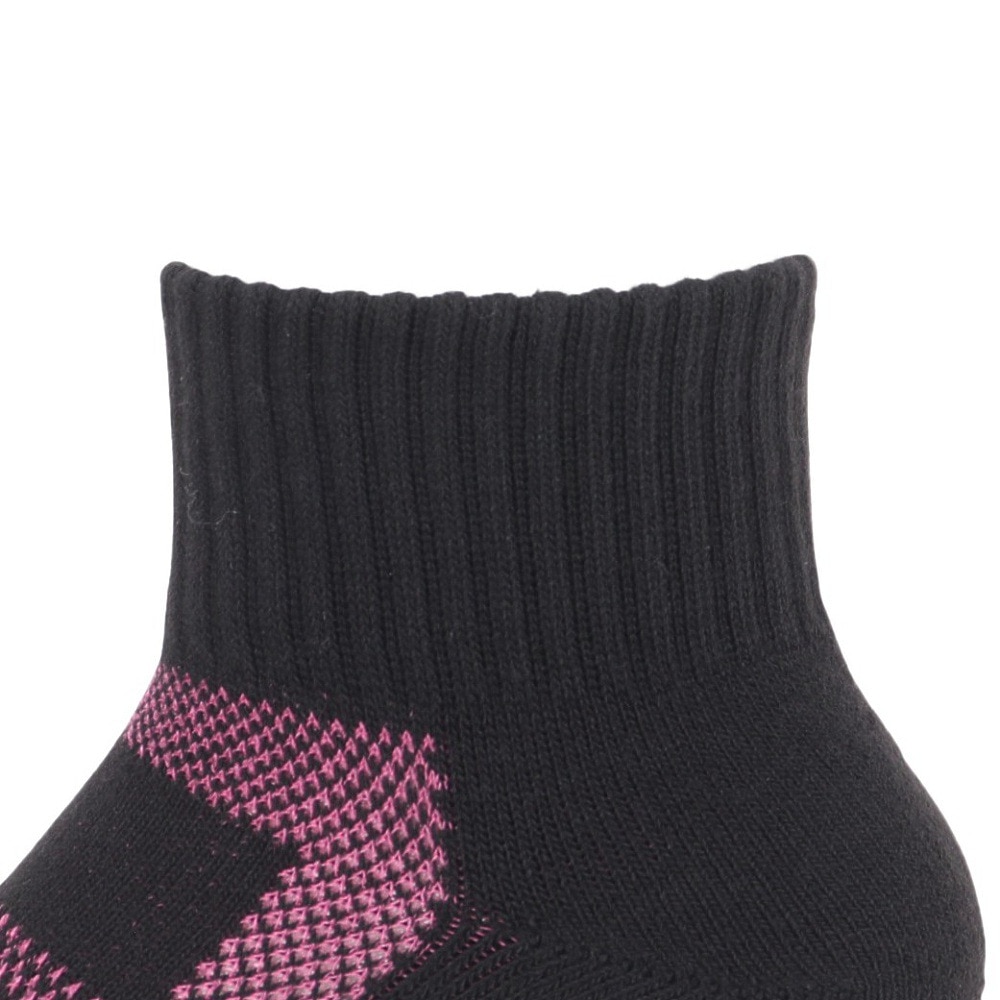クー（Coo.）（レディース）アンクルソックス 895Q3OK0119 BLK