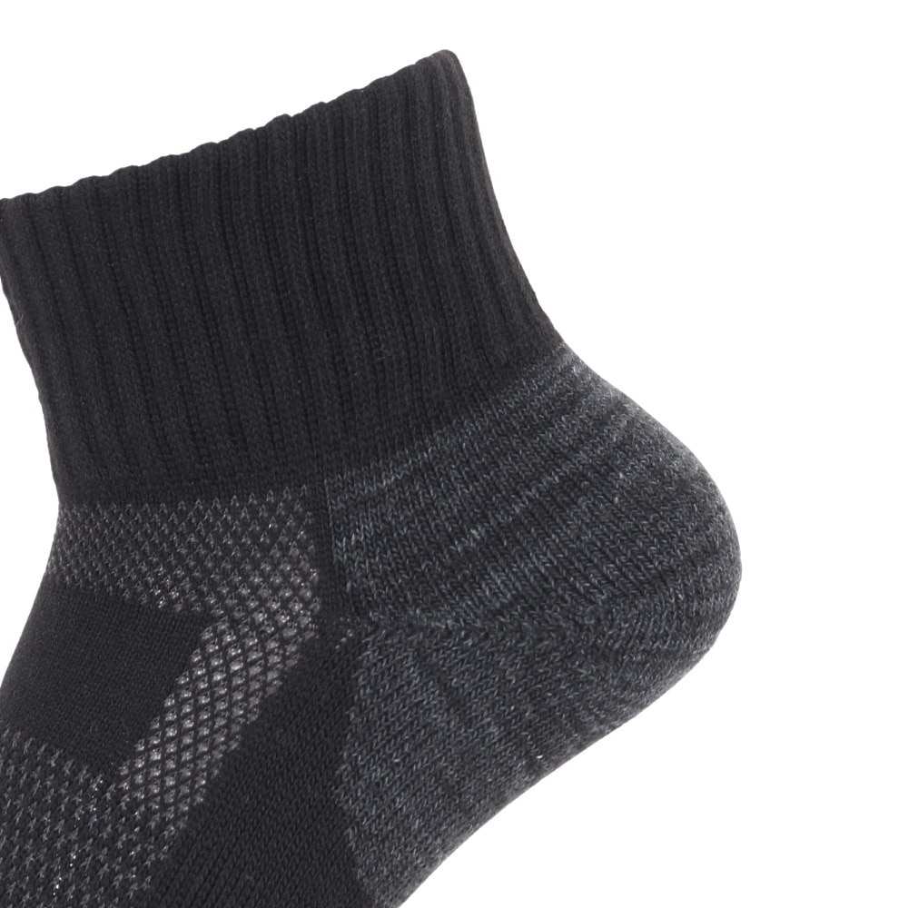 クー（Coo.）（レディース）アンクルソックス 895Q3OK0124 BLK
