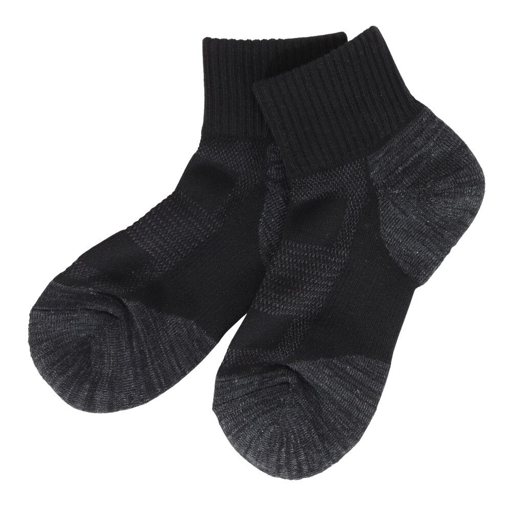 クー（Coo.）（レディース）アンクルソックス 895Q3OK0124 BLK