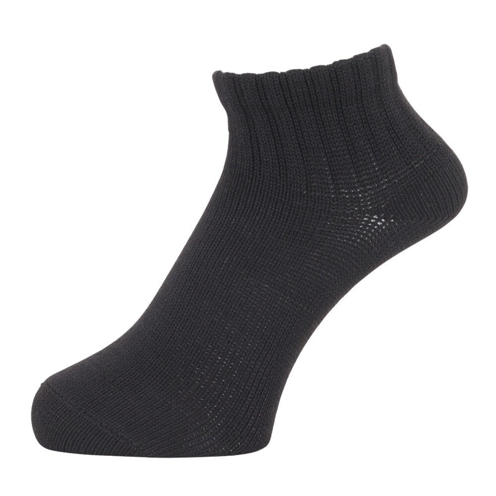クー（Coo.）（レディース）アンクルソックス 895Q3OK0125 BLK