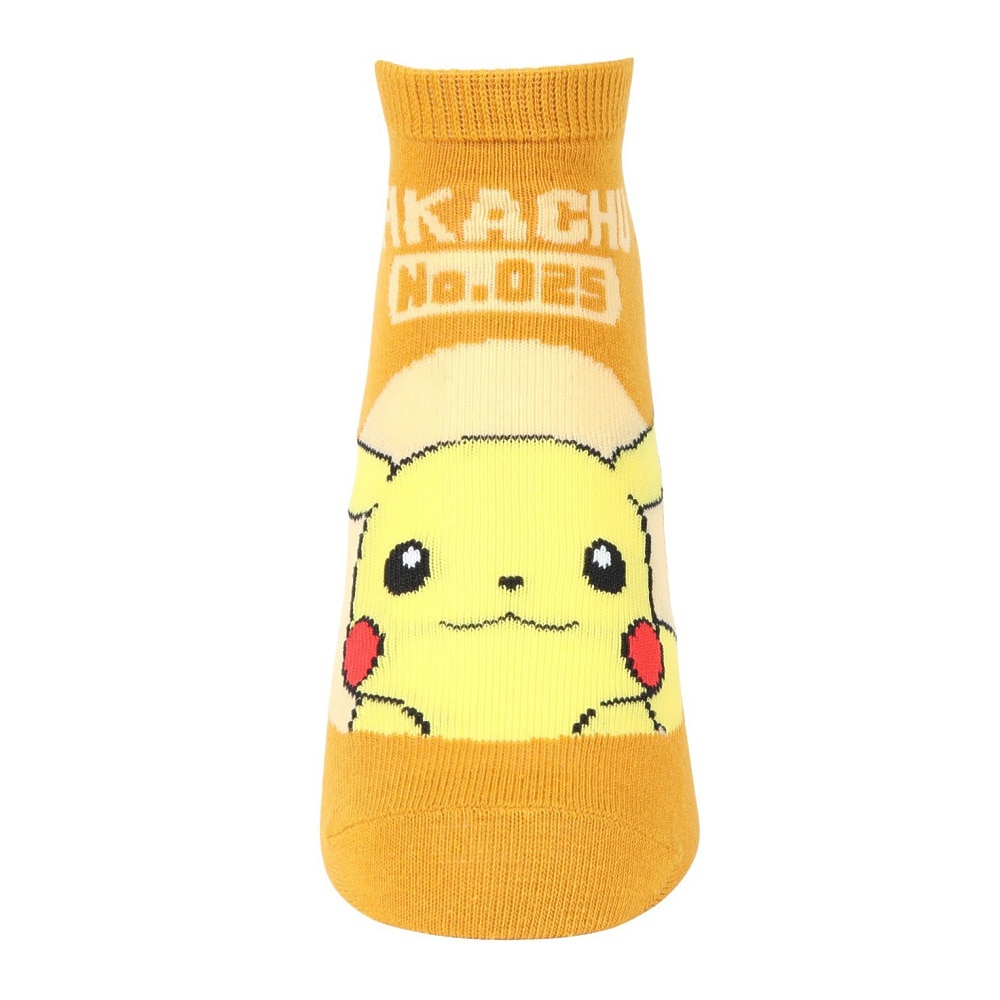 ポケモン（pokemon）（レディース）キャラックス ポケットモンスター ピカチュウ ロゴ ソックス SMP PM1359J