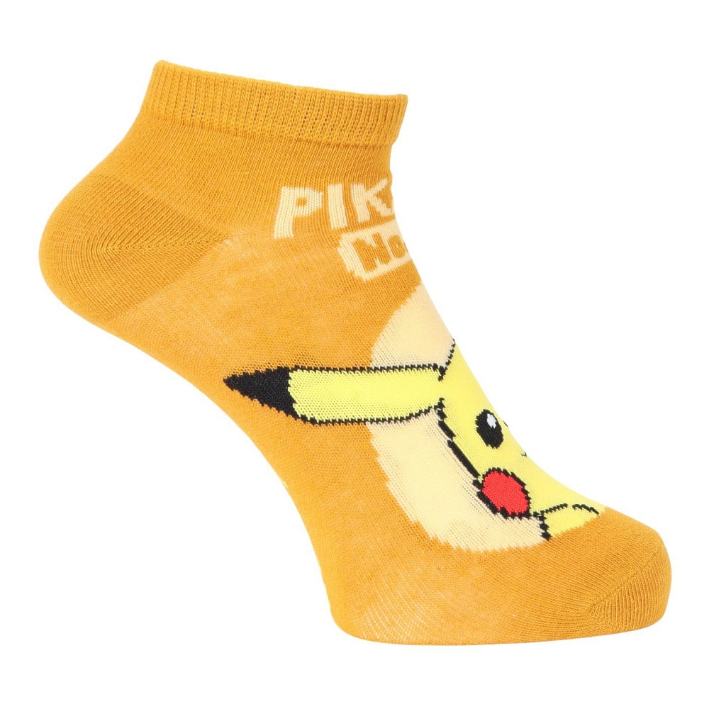 ポケモン（pokemon）（レディース）キャラックス ポケットモンスター ピカチュウ ロゴ ソックス SMP PM1359J