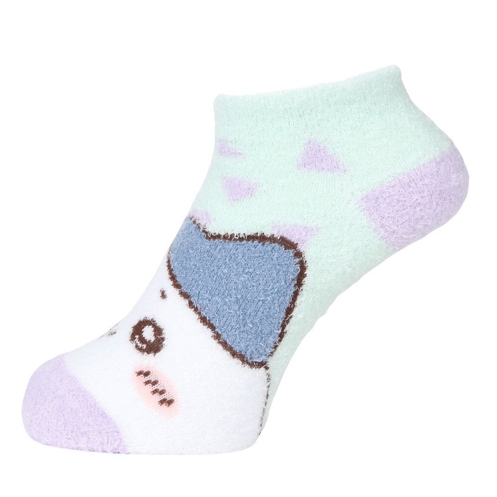 ちいかわ（レディース）もっこもこ靴下 ちいかわ ハチワレ さんかく SMP SL1123J
