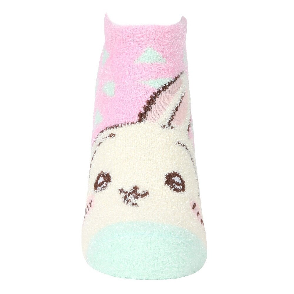 ちいかわ（レディース）もっこもこ靴下 ちいかわ うさぎ さんかく SMP SL1124J