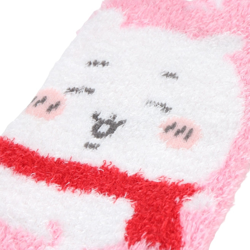 ちいかわ（レディース）もっこもこ靴下 ちいかわ 雪 SMP SL1128J