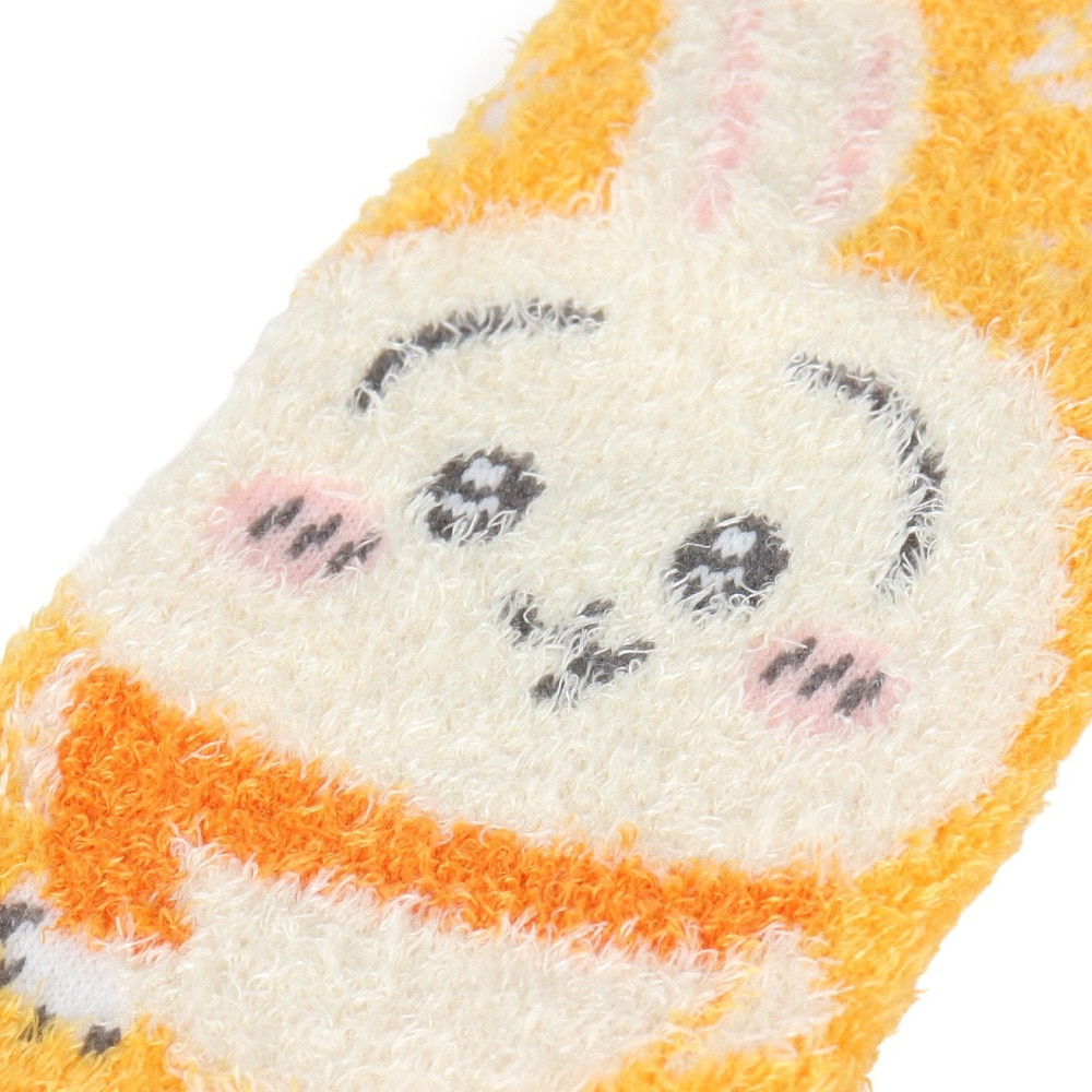ちいかわ（レディース）もっこもこ靴下 ちいかわ うさぎ 雪 SMP SL1130J