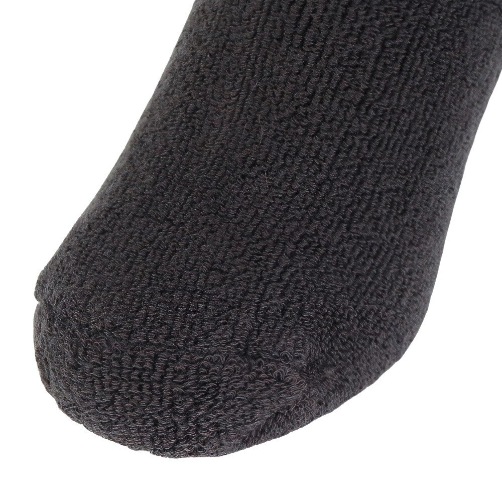 クー（Coo.）（レディース）超厚極暖 裏ボア毛布靴下 895Q3OK0241 BLK
