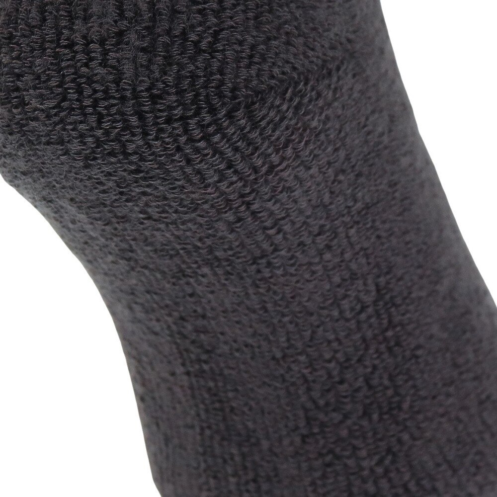 クー（Coo.）（レディース）超厚極暖 裏ボア毛布靴下 895Q3OK0241 BLK