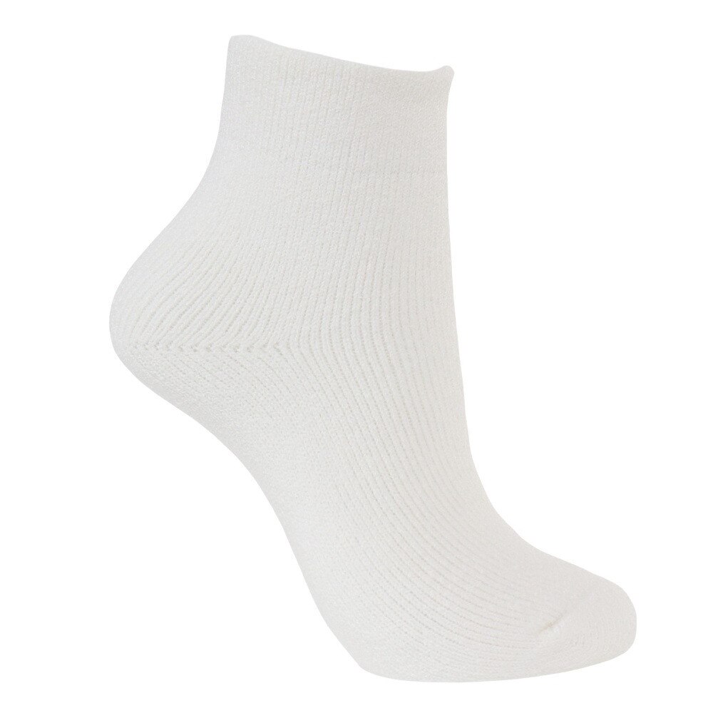 クー（Coo.）（レディース）サウナ後 温足 ソックス 895Q3OK0303 WHT