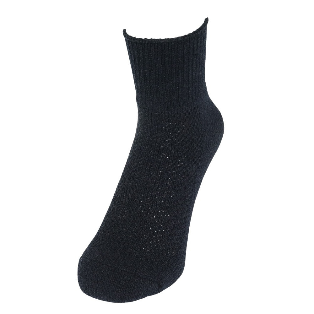 クー（Coo.）（レディース）サウナ後 温足 ソックス 895Q3OK0314 BLK