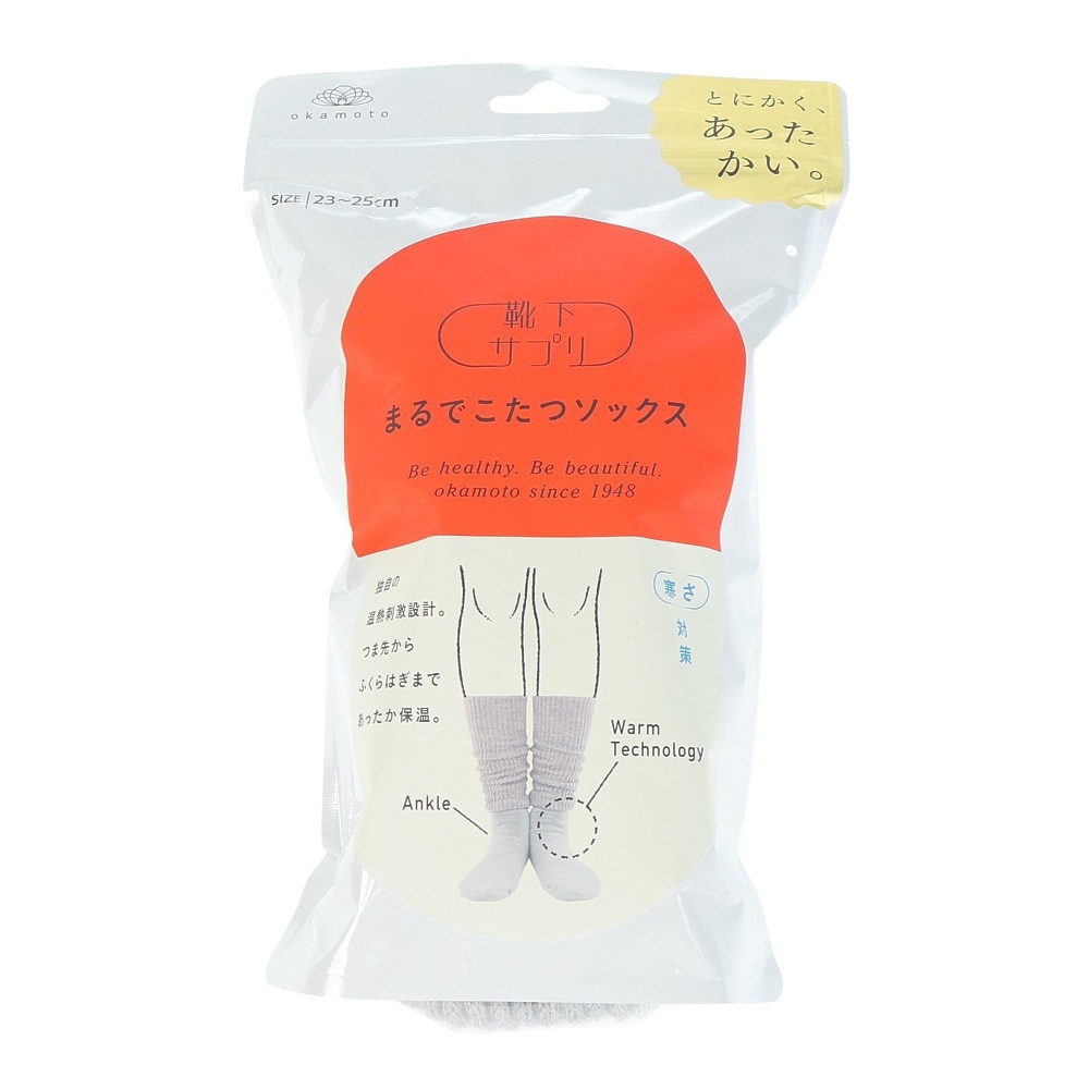 オカモト（Okamoto）（レディース）靴下サプリ まるでこたつソックス 532-995B-24-60