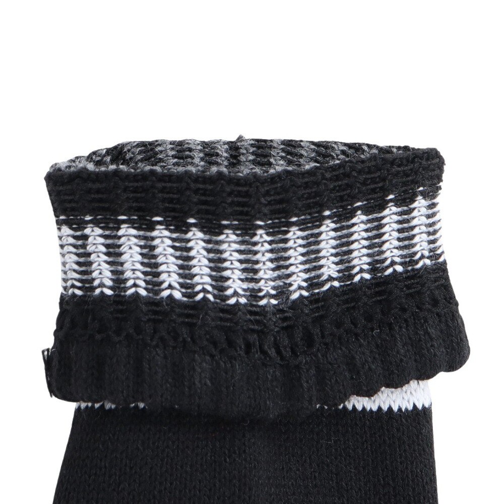 クー（Coo.）（レディース）アンクルラインソックス 1足組 BLK 895CO4GSA0056 22cm