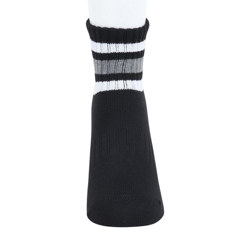 クー（Coo.）（レディース）アンクルラインソックス 1足組 BLK 895CO4GSA0056 22cm