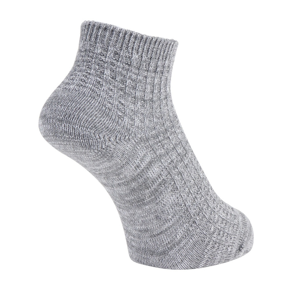 クー（Coo.）（レディース）アンクル麻混ソックス GRY 1足組 895CO4GSA0058