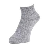 (レディース)アンクル麻混ソックス GRY 1足組 895CO4GSA0058