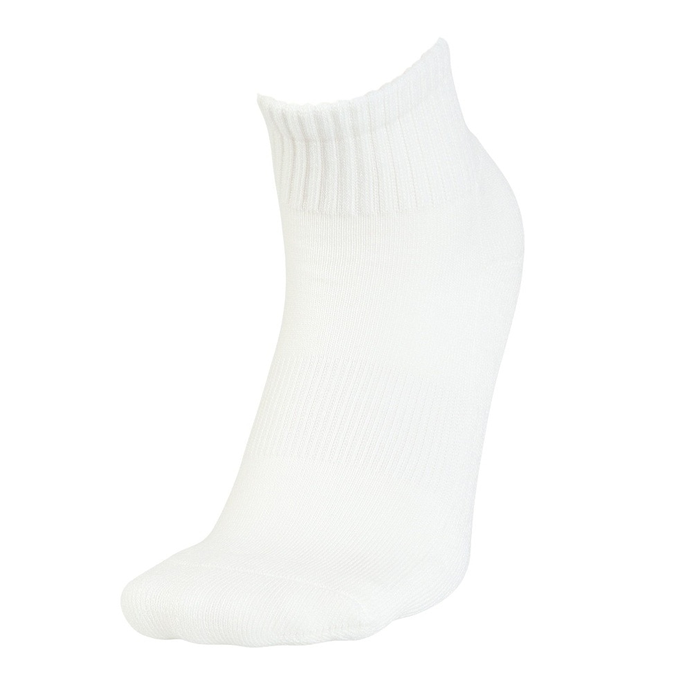 クー（Coo.）（レディース）1足組 アンクル丈 ソックス 895Q4GSA0028 WHT