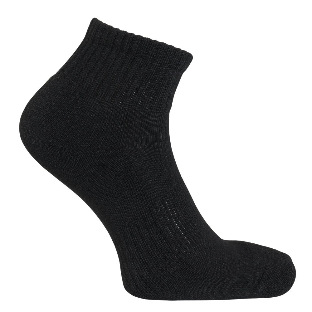 クー（Coo.）（レディース）1足組 アンクル丈 ソックス 895Q4GSA0031 BLK 22cm