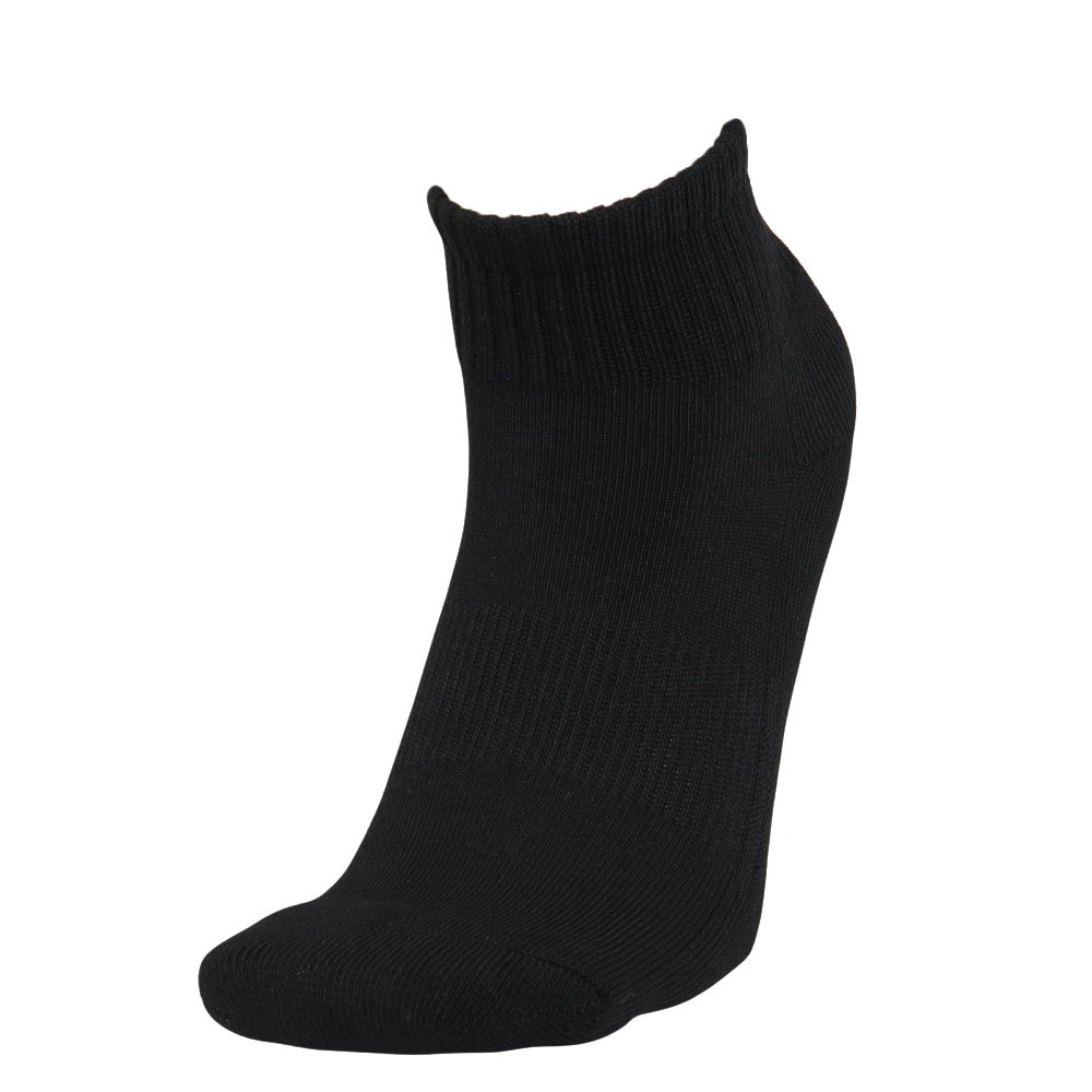 クー（Coo.）（レディース）1足組 アンクル丈 ソックス 895Q4GSA0031 BLK 22cm
