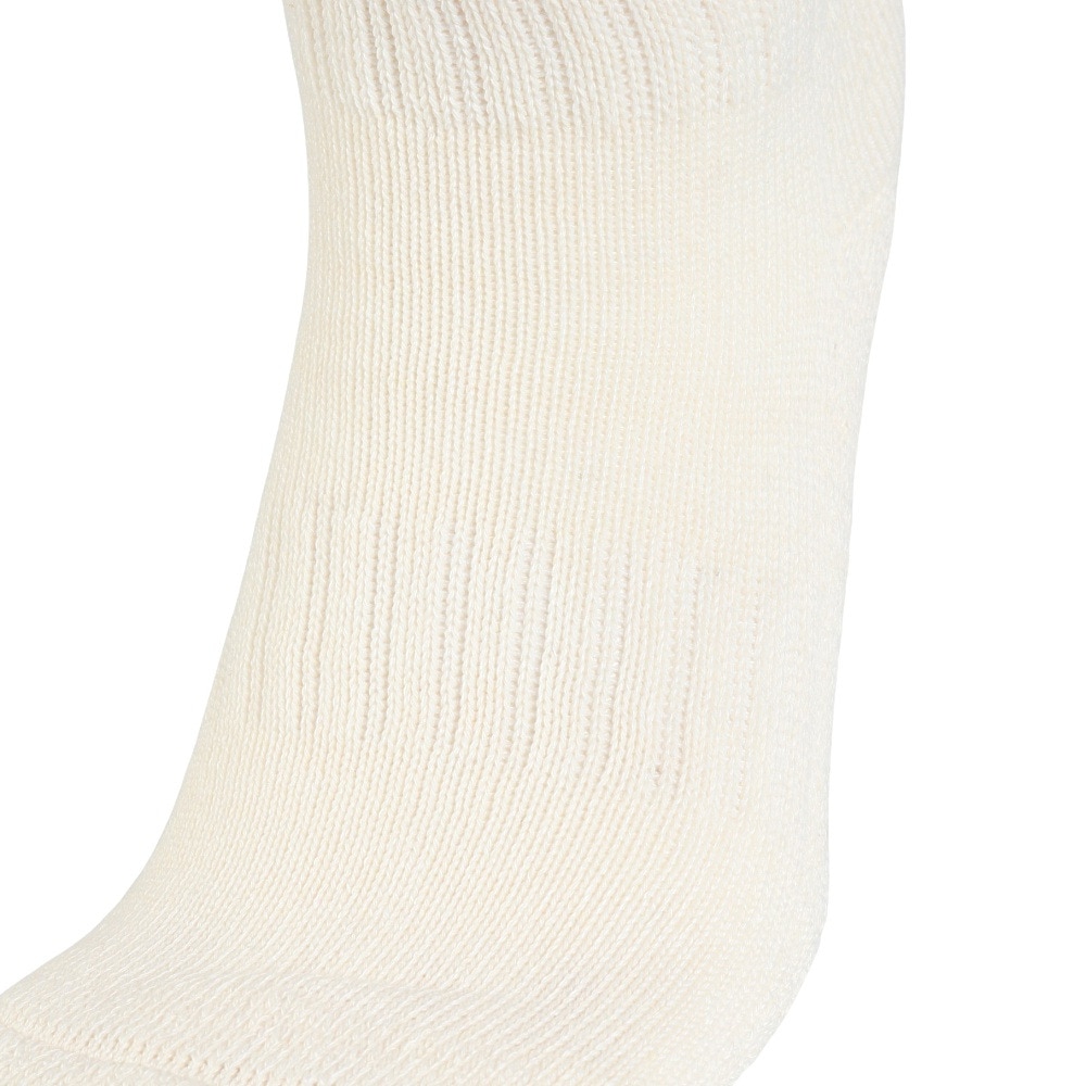 クー（Coo.）（レディース）1足組 クルー丈 ラインソックス 895Q4GSA0033 OWHT