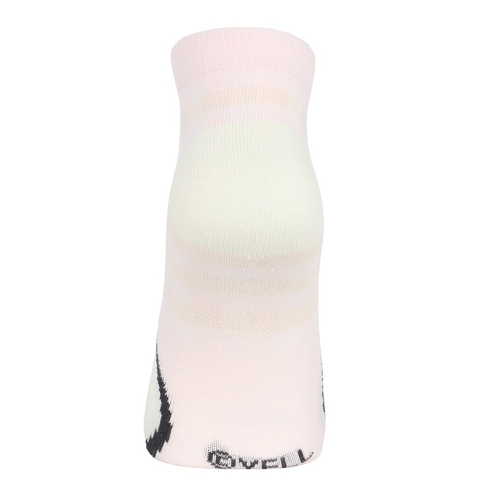 助野（SUKENO）（レディース）靴下 つぶらな瞳のなまがき どあっぷ ソックス ピンク 23-25cm 54L38301N くるぶし丈 アンクルソックス