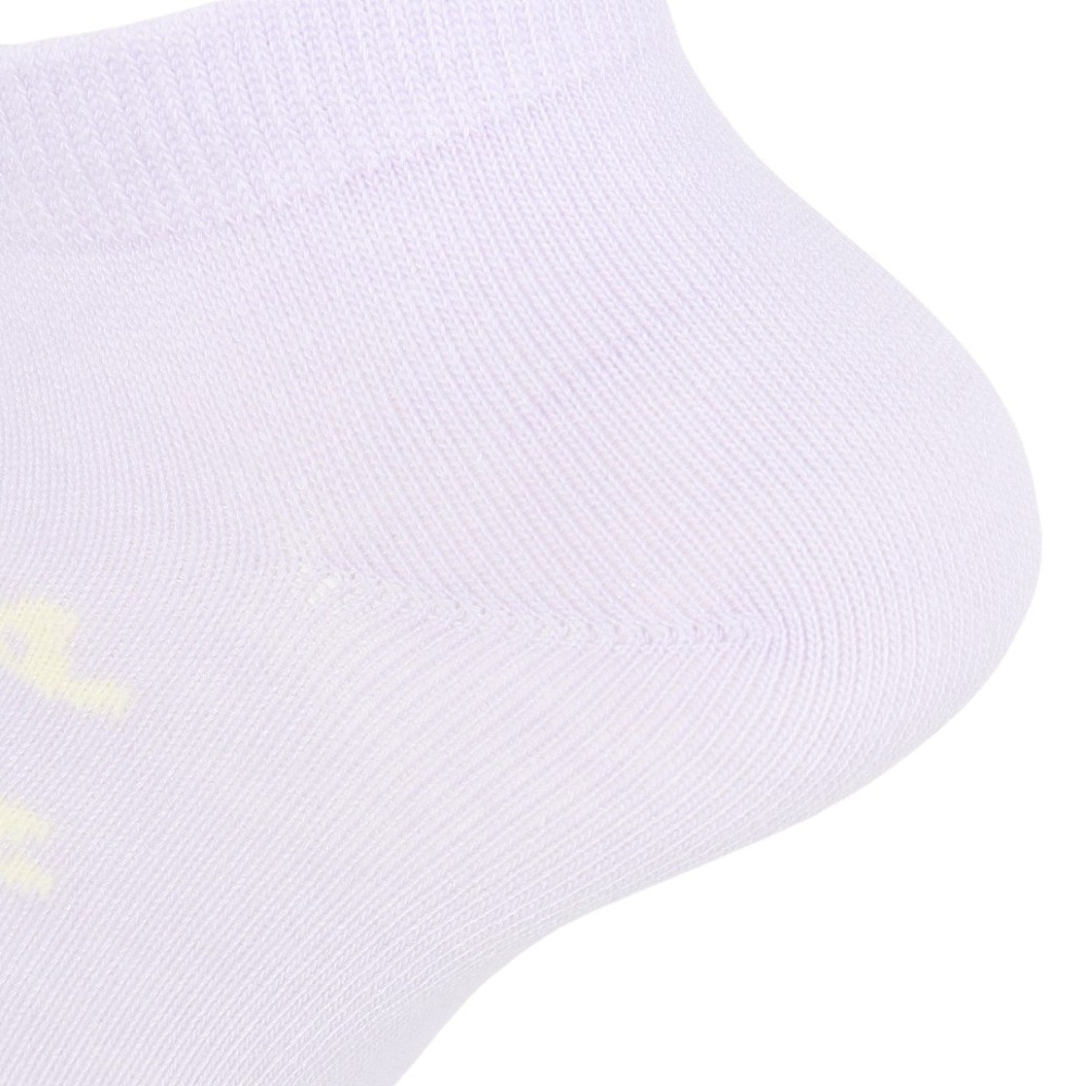助野（SUKENO）（レディース）靴下 つぶらな瞳のなまがき ベビー ソックス ラベンダー 23-25cm 54L38302P くるぶし丈 アンクルソックス