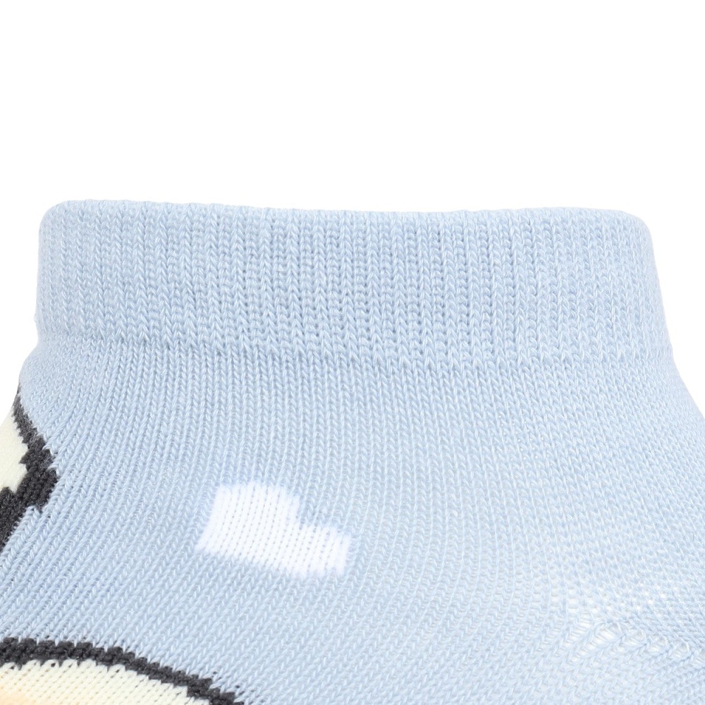 助野（SUKENO）（レディース）靴下 つぶらな瞳のなまがき ぎゅっと総柄ソックス グレー 23-25cm 54L38303E くるぶし丈 アンクルソックス