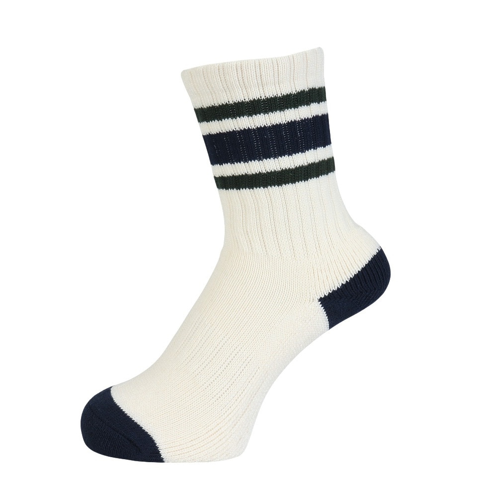 その他ブランド（OTHER BRAND）（レディース）クルーライン ソックス 1足組 895CO5GSA0083 OWHT