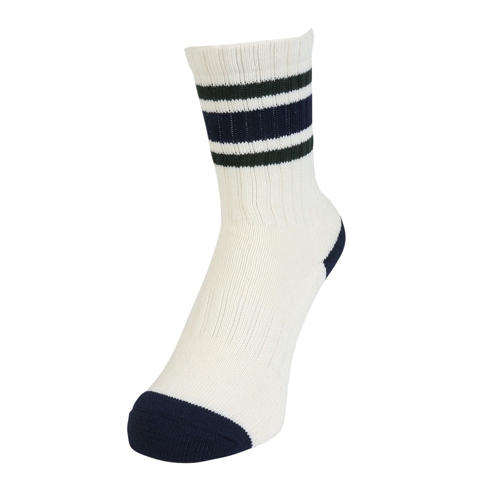 その他ブランド（OTHER BRAND）（レディース）クルーライン ソックス 1足組 895CO5GSA0083 OWHT