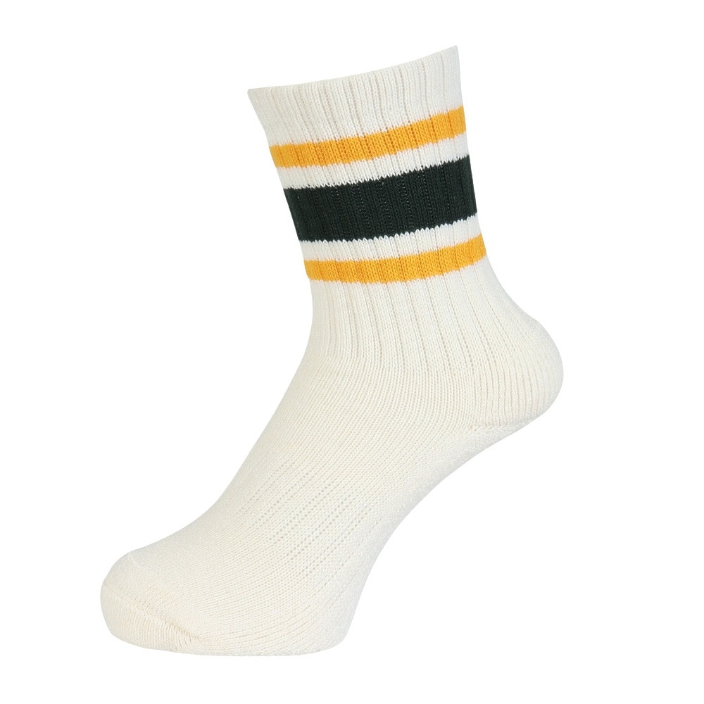 その他ブランド（OTHER BRAND）（レディース）クルーライン ソックス 1足組 895CO5GSA0085 OWHT