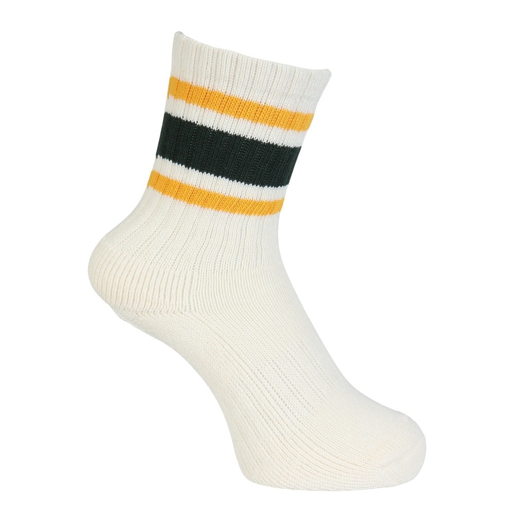 その他ブランド（OTHER BRAND）（レディース）クルーライン ソックス 1足組 895CO5GSA0085 OWHT