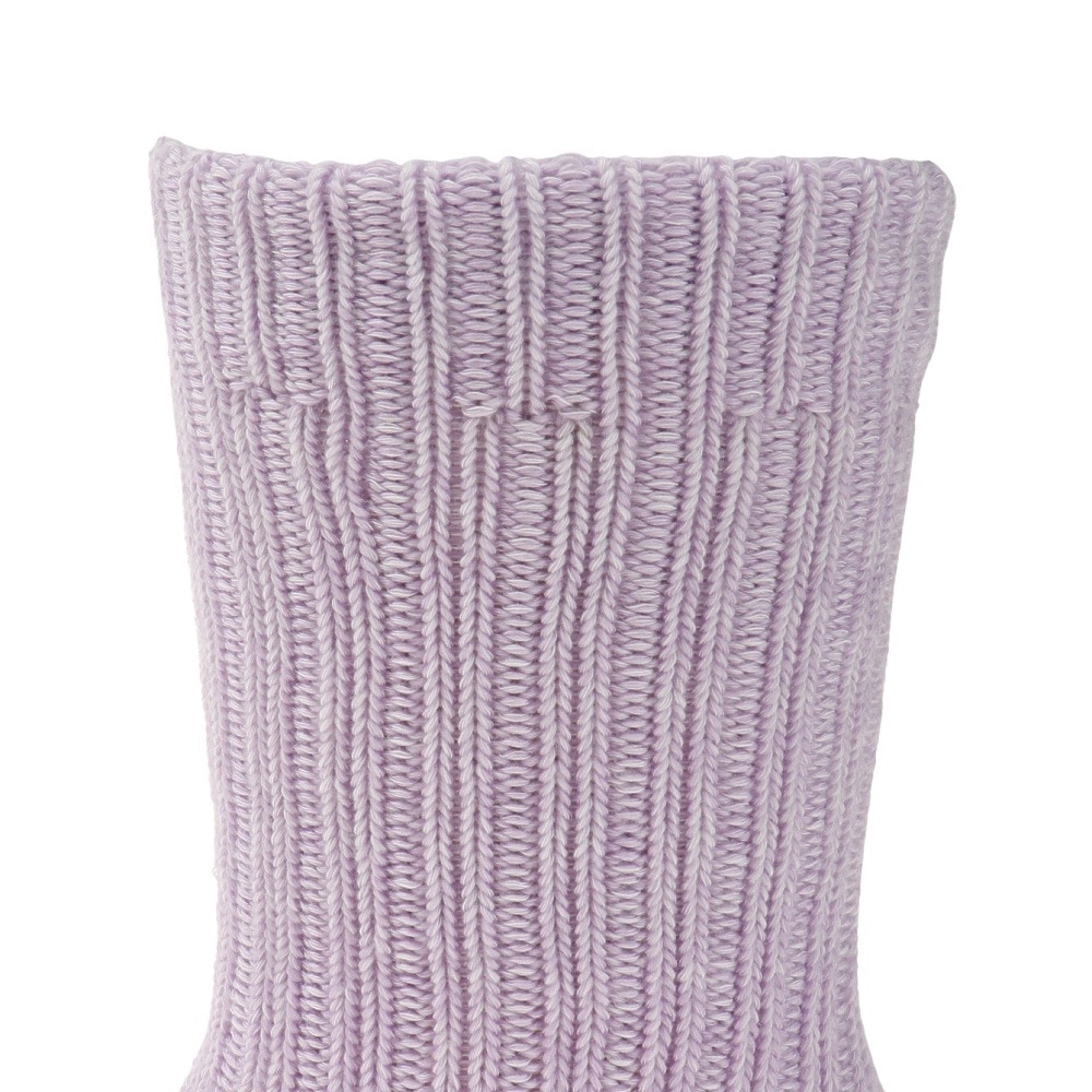 ノーブランド（NO BRAND）（レディース）裏シルク糸 ソックス 895NN2OK0427 PUR 22～25cm