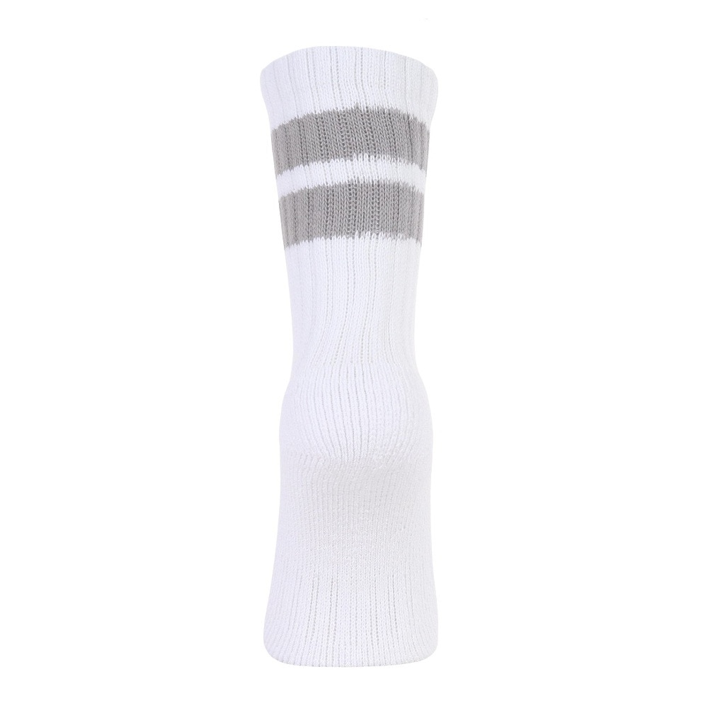 クー（Coo.）（レディース）クルー ラインソックス 895Q3OK0093 GRY 22cm