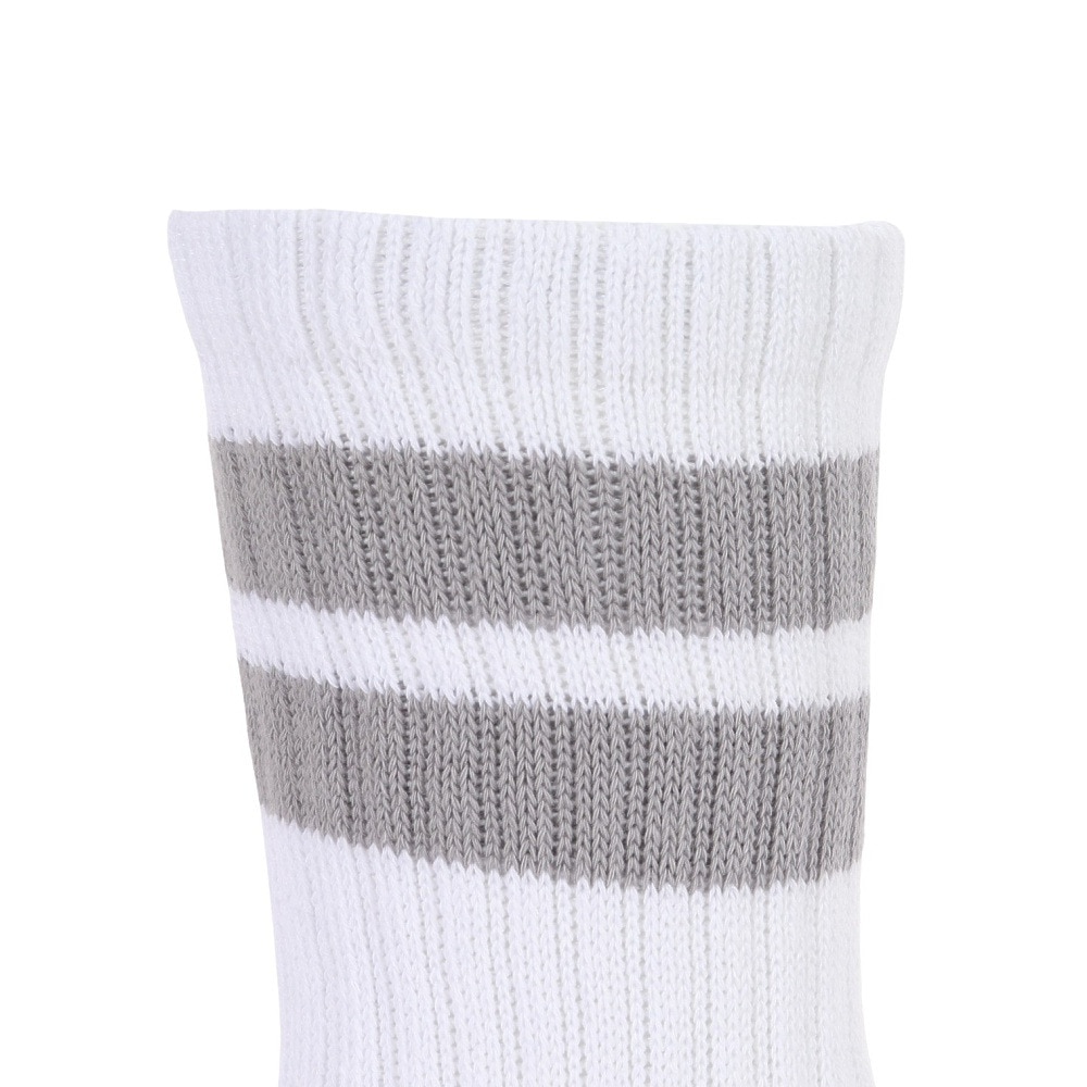 クー（Coo.）（レディース）クルー ラインソックス 895Q3OK0093 GRY 22cm