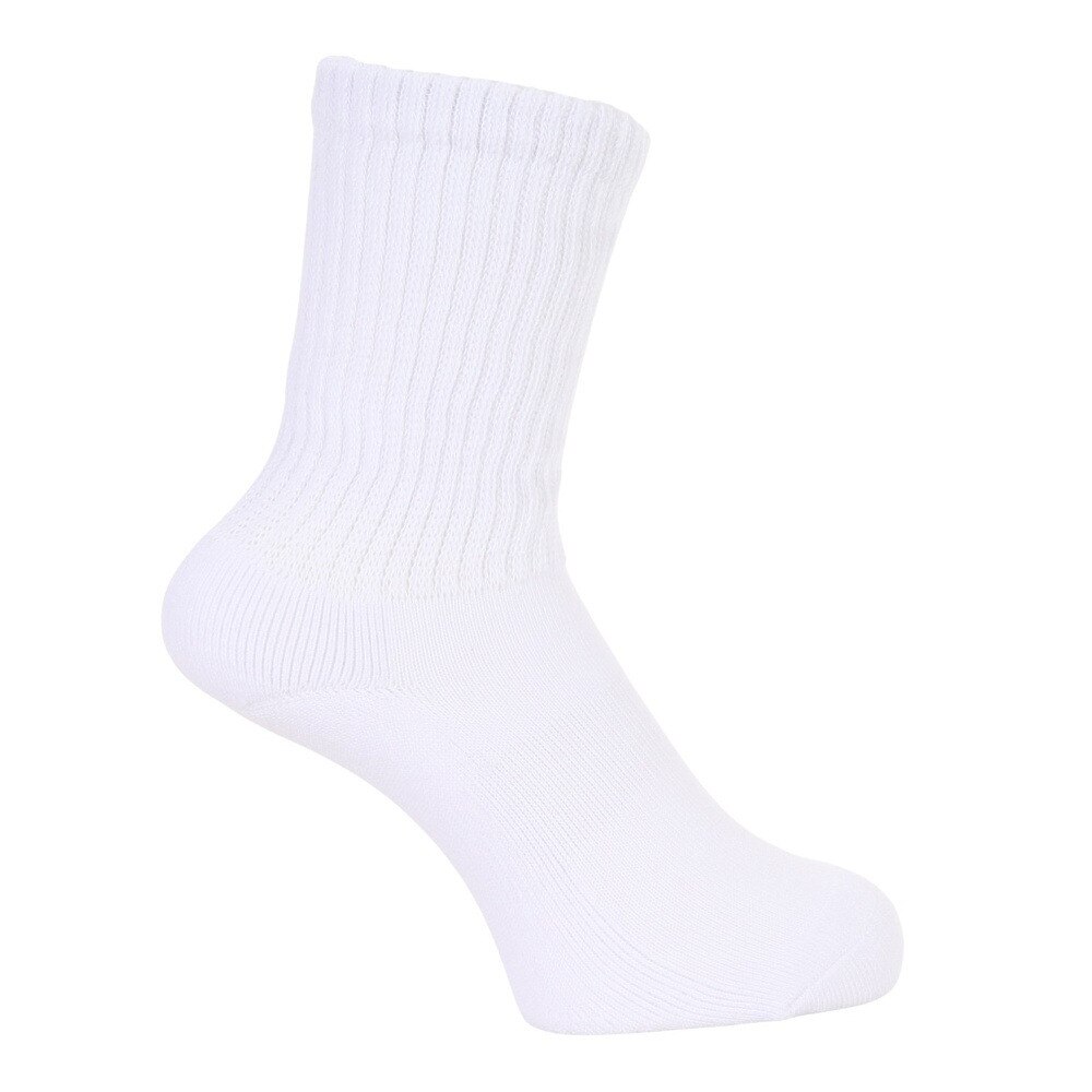 クー（Coo.）（レディース）クルーソックス 895Q3OK0099 WHT