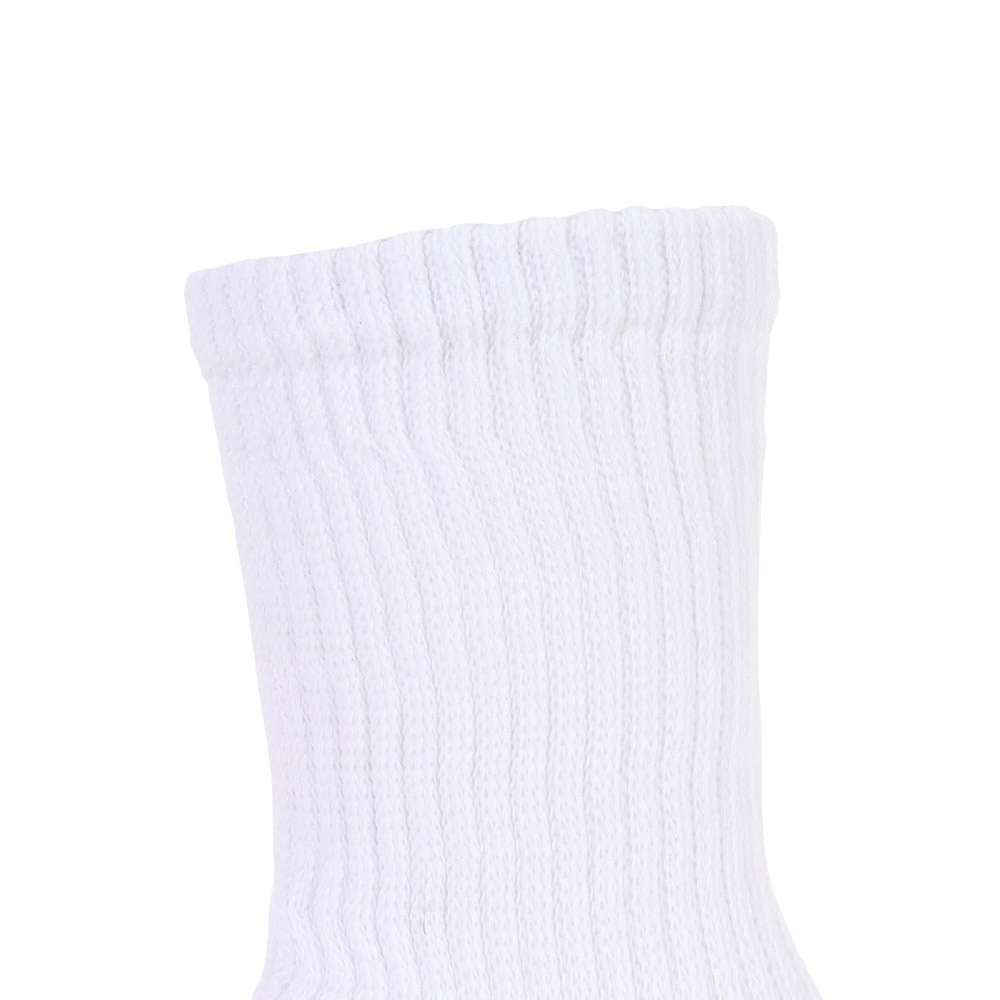 クー（Coo.）（レディース）クルーソックス 895Q3OK0099 WHT