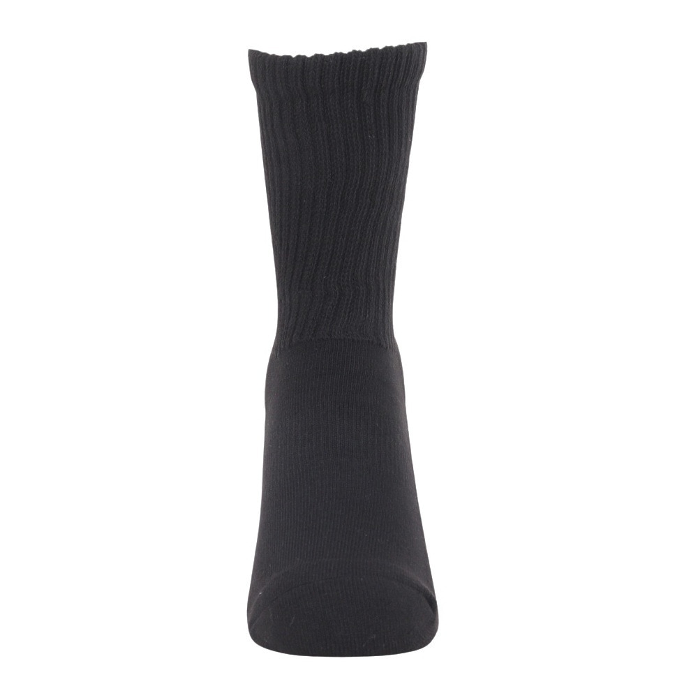 クー（Coo.）（レディース）クルー ソックス 895Q3OK0104 BLK