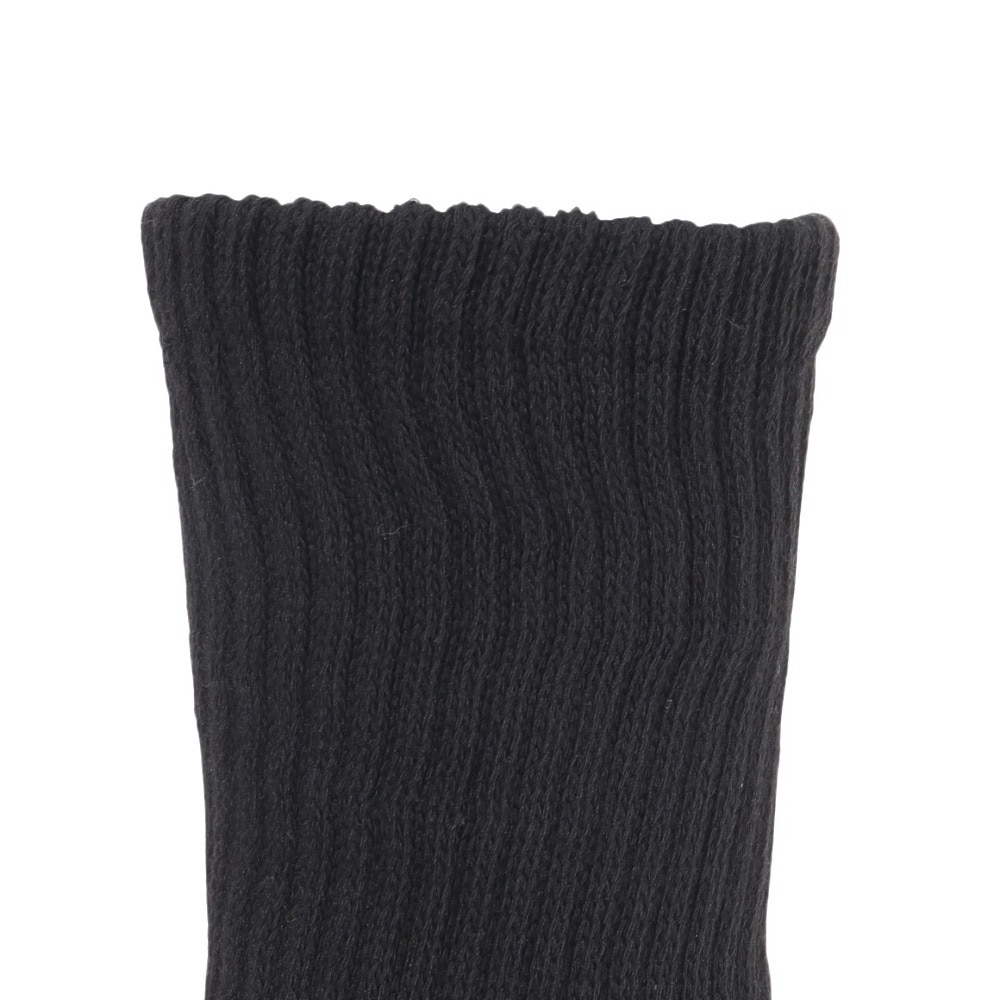クー（Coo.）（レディース）クルー ソックス 895Q3OK0104 BLK