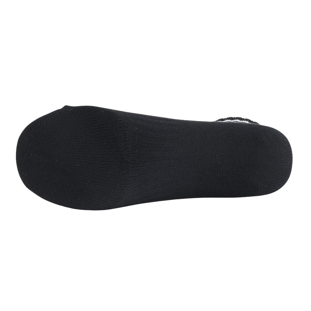 クー（Coo.）（レディース）クルーラインソックス 1足組 BLK 24S895CO4GSA0062