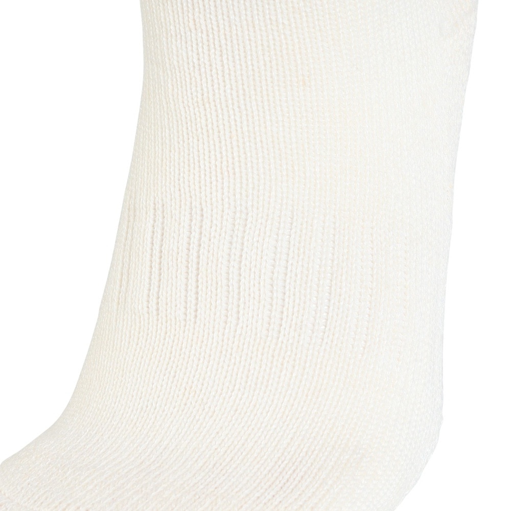 クー（Coo.）（レディース）1足組 アンクル丈 ラインソックス 895Q4GSA0024 WHT