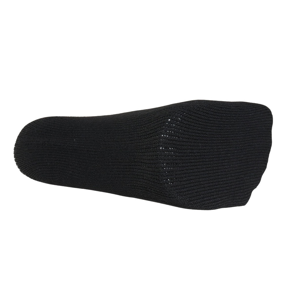 クー（Coo.）（レディース）1足組 クルー丈 ラインソックス 895Q4GSA0035 BLK